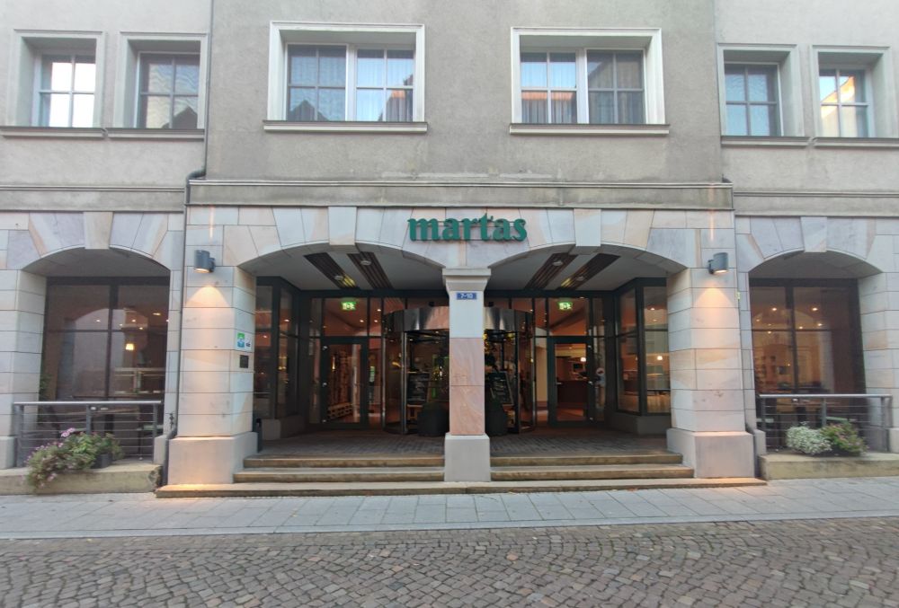 Martas Hotel Eingang